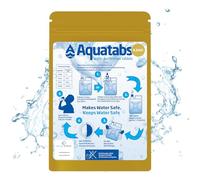 Water Purification Tablets 8.5mg x 100 - Water Treatment Tablets for Drinking Water - Water Purifier Tablets for Camping, Hiking, Travel, Survival & Emergency Prep - Each Tablet Treats 1-2 Litres