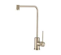 Water Purifier Faucet Household 2 Points Kitchen Sink, 360°Rotation Brass Single Cold Direct Drinking Tap, Ceramic Valve Core,D(E)