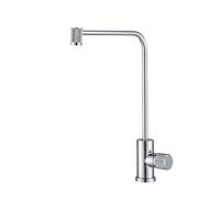 Water Purifier Faucet Household 2 Points Kitchen Sink Faucet, 360°Rotation Brass Single Cold Direct Drinking Tap, Ceramic Valve Core,D(A)