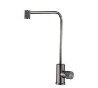 Water Purifier Faucet Household 2 Points Kitchen Sink Faucet, 360°Rotation Brass Single Cold Direct Drinking Tap, Ceramic Valve Core,D(C) LWX