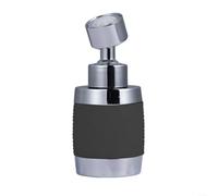 Water Purifier Filter Head with Full 360-Degree Swivel Capability and Three-Mode Flow Selector for Customized Water Delivery (Black)