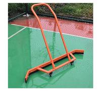 Water Pusher, Aluminum Heavy Duty Squeegees Floor Water Remover Squeegee Broom for Pushing Standing Water(Orange Court Squeegee)