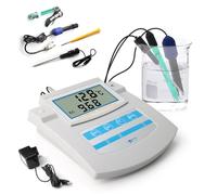 Water Quality Detector with Digital Display and Data Saving, Continuous Monitoring for Swimming Pools, Aquariums, and Laboratories