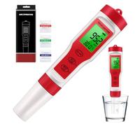 Water Quality Monitor - Electronic pH Analyzer, Temperature Measurement, Re