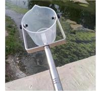 Water Quality Sampler - Telescopic Sampling Pole with 1000ml Bucket, Retractable Design for Easy Access, Vertical Swing Device for Environmental Sampling