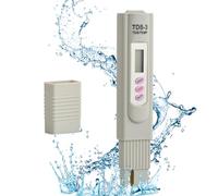 Water Quality Test Meter, LCD Digital Water Quality Tester, Digital TDS-3 Meter Temp PPM Tester Pen for Drinking Water, Pool, Aquarium, Swimming Pool, Pond