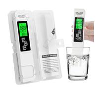 Water Quality Tester, 3 in 1 Digital Water TDS Meter, Hand Held Digital Water Test Pen for Farming, Accurate Water Quality Testing for Drinking Water, Pools, Aquariums
