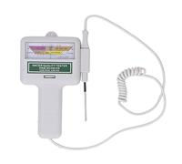 Water Quality Tester Digital Electronic PH Meter Monitor Analyzer Portable for Swimming Pool Spas Hot Tubs Robust Durable Large Screen Display Lightweight Compact ABS Material
