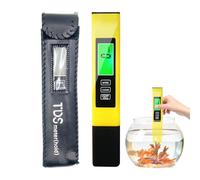 Water Quality Tester - Water Tester | Waters Quality Test Pen | Digital Meter, Backlit Lcd Waters Testing Device | High Accuracy Ppm Reader for Pools Aquariums Labs Purifier Testing