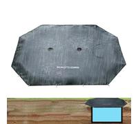 Water Recovery System - Underground Rainwater Storage | Backyard Water Collection Plant - For The Flower Bed Hiking Path Irrigation Driveway Terrace Lawn Backyard Outdoor Garden