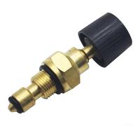 Water Refill Valve Brass Construction for Central Heating Systems - Accurate Pressure Control Boiler Part 6.2cm(Pack Of Five)