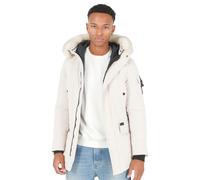 Water-repellent fur hooded parka Sixth June Blanc M