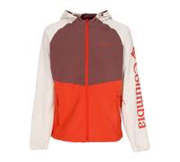 Water-repellent Jacket with Adjustable Hood, male, Columbia, Light Jackets, Multicolor, XL, Jackets XL