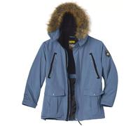Water Repellent Multi Pocket Parka Atlas for Men Blue L