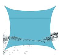 Water-Repellent Sun Shade Sail 3x3m Square, UV Protection Canopy, Rectangular Outdoor Shade Cloth, Windbreak for Garden, Waterproof Sun Shelter for Patios