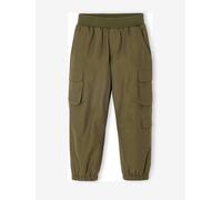 Water-Repellent Utility Trousers for Boys khaki