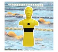 Water Rescue Dummy - Pool/Beach And River Simulation, Fire Training With 3 Injection Holes(Yellow)