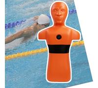 Water Rescue Dummy - Pool/Beach/River Simulation, Realistic Fire Training And Drill Model For Competitions(Orange)