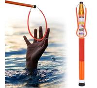Water Rescue Pole, Retractable Design, Night Luminous and Reflective Features, Load Capacity 120KG, Ideal for Pool, Lake, Sea, and River Safety