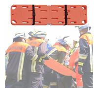 Water Rescue Stretcher - Lightweight Bi-Folding Aquatic Backboard with Head Immobilizer & Cervical Collar for Emergency Patient Rescues - First Aid Equipment