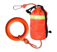 Water Rescue Throw Bag, Throwable Rope, 629.88 Inches Professional Safety Gear, Sturdy Ring Design, Quick-Access Floating Bag for Rafting, Fishing, Swimming, Whitewater Adventures