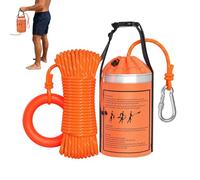 Water Rescue Throw Bag with Rope,Throwable Canoe Rescue,Reflective Kayak Throw Line | for Lifeguards Firefighters Kayakers Staff Guides River Shoreline Kayak Lake Canoe Flood Pool