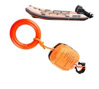 Water Rescue Throw Bag with Throwing Line Floating Reflective | Kayak thrower for men, kayakers, personnel and guides as well as for river, flood, pool, lake,