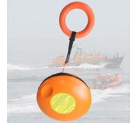 Water Rescue Throwable Disc with Rope and Hand Ring, Portable Safety Equipment for Pool, Lake, and Boat Emergencies