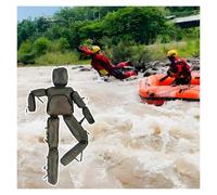Water Rescue Training Dummy for Lifeguard Drills, Large Drowning Simulation Equipment for Emergency Response Teams and Schools