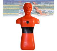 Water Rescue Training Dummy, Life-Saving Mannequin Simulator with 3 Injection Holes for Pool Drills, Portable for School and Community Training