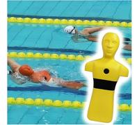 Water Rescue Training Dummy - Life-Saving Training Model with 3 Water Injection Holes and 50 kg Ballast Weight for True Resistance Simulation