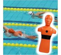 Water Rescue Training Dummy - Pool Life-Saving Training Device with Water Injection Holes and 50 kg Ballast Weight for True Resistance Simulation