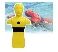 Water Rescue Training Dummy/Pool Lifesaving Model - Drowning Prevention Teaching Tool; Features 3 Water-fill Ports; Suitable For Youth And Adults(Yellow)