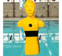 Water Rescue Training Dummy - Realistic Drowning Prevention Teaching Tool with Quick Drain Holes for Emergency Drills