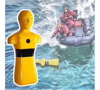 Water Rescue Training Manikin, Quick-Fill Pool Simulator for Lifesaving Practice