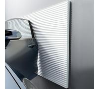 Water Resistance Garage Wall Protector, Garage Wall Car Door Protectors Self Adhesive, Wall Corner Edge Bumper Guards Soft NBR Foam Padding Collision Protection(White,6.5ft/2m)