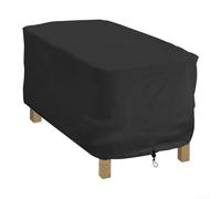 Water Resistant and Breathable Heavy Duty Patio Furniture Table Cover with 210D Oxford Fabric, Suitable for Outdoor Deck Boxes and Various Table Sizes (66 * 66 * 43cm)