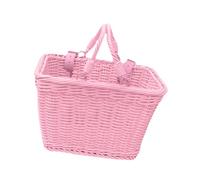 Water Resistant Bicycle Basket Hand Woven Children Bicycle Basket Attachment Adult with Quick Release