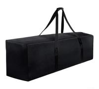 Water Resistant Carry Bag for Sports Gear and Travel Outfits with Compact Storage Option When Not in Active Use (Black-45 * 12 * 13 Black)