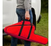 Water Resistant Chainsaw Case Made from 600D Oxford Cloth with Reinforced Seams and Full Coverage Zipper for Reliable Tool Protection (20in orange)