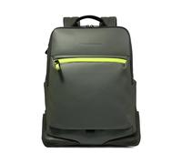 Water resistant computer 15.6 backpack - male - Piquadro - Backpacks - Green - ONE SIZE - Bags ONE SIZE