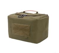 Water Resistant Cooler Tote with Thickened Aluminum Foil Lining and Closed Cell Foam Core for Extended Cooling Performance (Green)