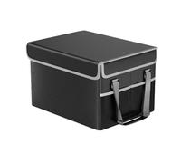 Water Resistant Document Bag Practical File Storage Box File Organiser Portable Briefcases for Important Documents Files Folder Organiser Fireproof Bag Portable Storage Box for Files