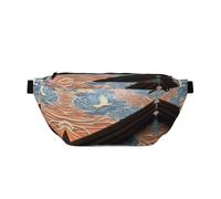 Water Resistant Fanny Pack Adjustable for Running A Flock of Birds Print