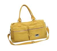 Water-Resistant Gym Bag with Multiple Compartments & Adjustable Strap for Sports Travel Multi Functional Travel Carryall Bag