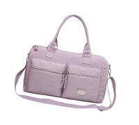 Water Resistant Gym Bag with Multiple Compartments and Adjustable Strap for Sports Travel Bags with Multiple Compartments, purple, Massive Beauty