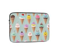Water-Resistant Laptop Case Sleeve Ice Cream Cones - Slim & Portable Shockproof Protective Cover For 10 Inch, 12 Inch, 13 Inch, 15 Inch, 17 Inch Laptops