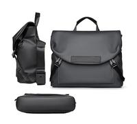 Water-Resistant Messenger Bag for Men & Women, Lightweight Crossbody Laptop Briefcase for Commute, 13 inch Laptops, Durable Shoulder Bag with Adjustable Strap