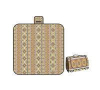 Water Resistant Outdoor Mat Featuring Carry Handle Ideal for Beach Camping and Nature Adventures 200x200mm Size Waterproof Sitting Mat