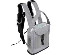 Water Resistant Oxygen Backpack,Lightweight Portable Oxygen Concentrator Backpack for G3 Unit,Breathable & Comfortable POC Carrying Bag with Mesh Panels (Gray)